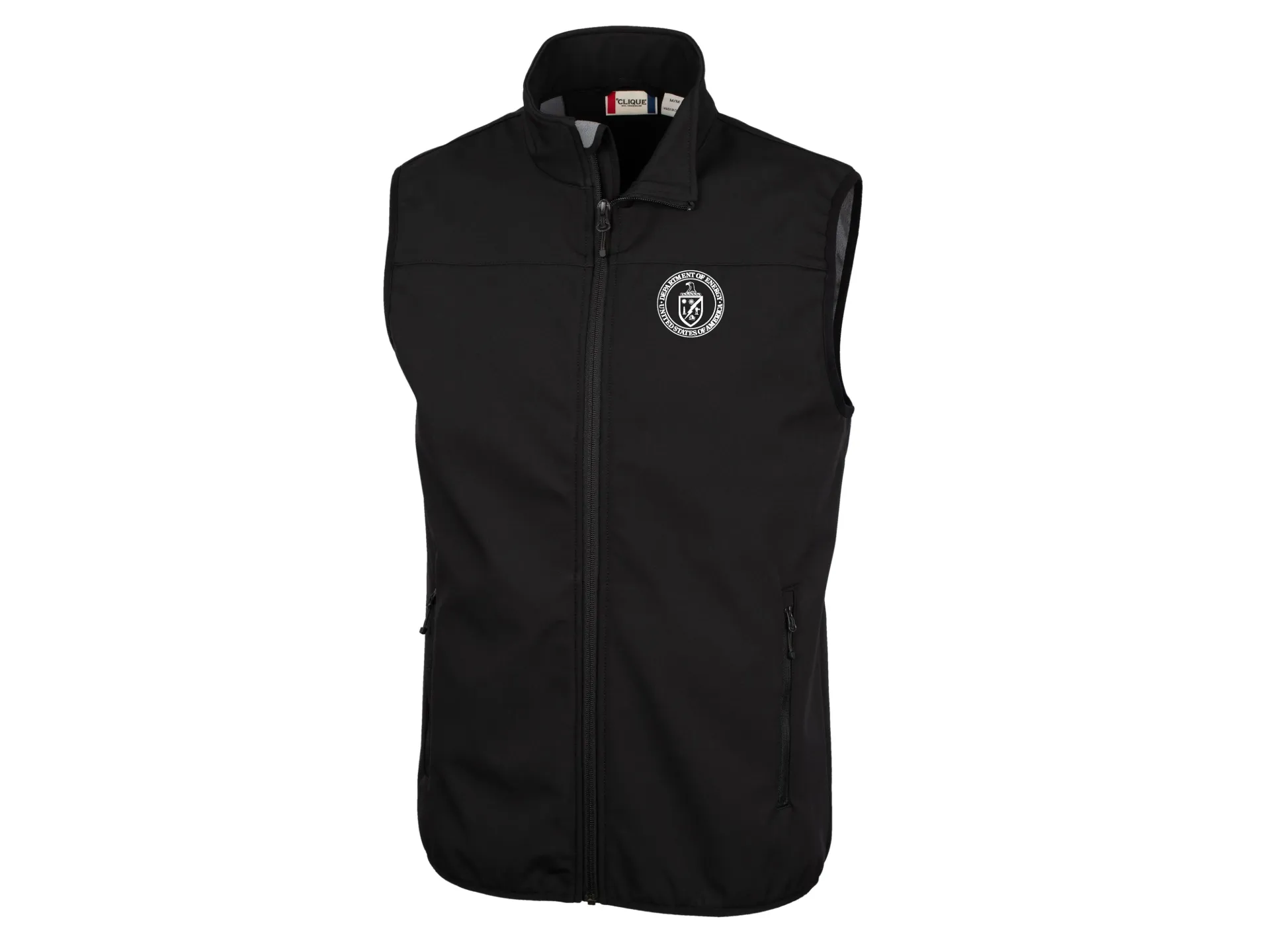 Clique Trail Recycled Stretch Softshell Full Zip Vest