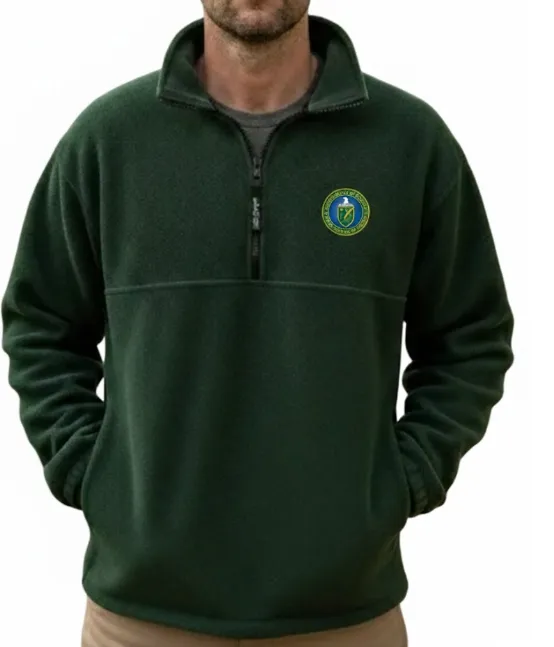 Unisex Polar Fleece Quarter Zip